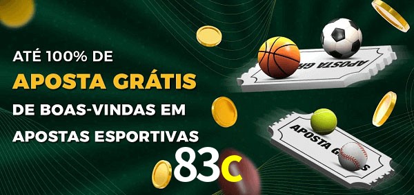 83c Ate 100% de Aposta Gratis