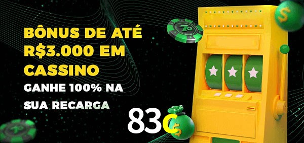 83c melhor bônus de depósito